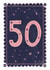 Classic 50th Birthday Card - For Her - Celestial created by Nazli Brennan