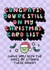 Funny Christmas Card You’re Still On My Card List. Cost Of Living Humour. created by Katie Ruby Illustration