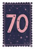 Classic 70th Birthday Card - For Her - Celestial created by Nazli Brennan