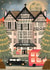Classic Christmas Card – Liberty London Shop Front – Illustrated Winter Scene created by Lotta Designs