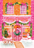 Pretty Christmas Card - Bakery - Festive Shop created by Aniet Illustration