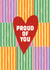 Classic Congratulations Card - Proud Of You - Heart created by Wondi Studios