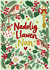 Classic Christmas Card - For Nan - Welsh - Nadolig Llawen created by Paperleaf Studios 