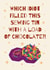 Funny Christmas Chocolates Card created by Stuck Shop Gifts