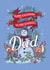 Cute Woodland Snowman Christmas Card for Dad created by Angie Spurgeon