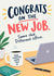 Funny New Job Card for Friend – Cheeky “Same Shit, Different Office” created by Oh Jeez!