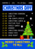 Retro Christmas Card - Christmas Day TV Schedule - Teletext created by Pink Peach Cards