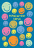Classic Birthday Card - Penblwydd Hapus - Welsh - Smiley Faces created by Raspberry Blossom