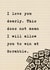 Funny Anniversary Card - I Love You Dearly - Does Not Mean I Will Allow You To Win At Scrabble created by Helen Aveyard