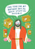 Funny Christmas Card - Jesus' Birthday - Buy As Much Stuff As Possible created by Sunpatch Society