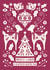 Welsh Christmas Card - Reindeer - Nadolig Llawen a Blwyddyn Newydd Dda created by Kirsty Miller