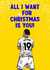 Leeds United Christmas Card - Noah Okafor Card - LUFC Xmas Card created by ZB CREATIVE