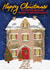 HAPPY CHRISTMAS friends - chose to be family - family Christmas card created by Philippa Elizabeth Illustration