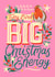 Funny Robin Christmas Card – Typography – Tiny Bird Big Christmas Energy created by Nicola B Studio