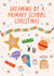 Primary School Nostalgia Christmas card featuring the key aspects of the season created by KATIE S