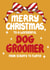 Classic Christmas Card - For Dog Groomer created by Louise Burgoyne