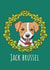 FUNNY CHRISTMAS CARD FOR A DOG LOVER - JACK BRUSSEL created by Calina Ho