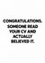 Funny New Job Card for Friend – Someone Actually Believed Your CV created by Amy Corlett