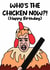 Funny Birthday Card for Friend–“Who’s the Chicken Now?!” The Gentlemen inspired created by @Peachboulevard