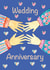 Wedding Anniversary - folk art - hands - romantic - hearts created by Amy Hunter