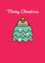 Cute Christmas Card - Pusheen - Tree created by Hype Cards