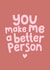 Cute Valentines Card - Husband - Wife - Love & Friendship created by Fliss Muir