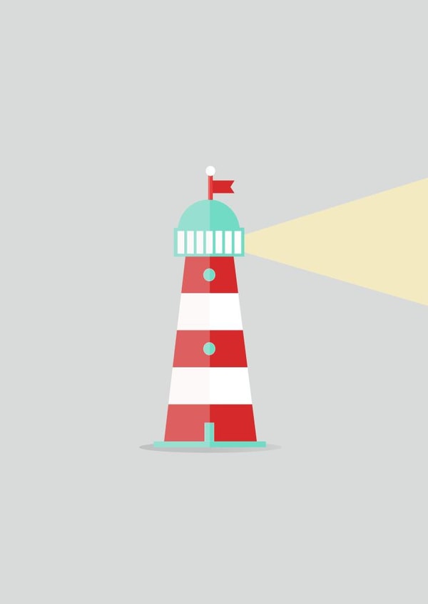 lighthouse light Card 1003 created by Alessandra Giorcelli