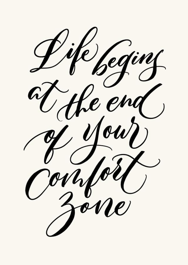 comfort zone Just because Card 1028 created by Leah Chong - Leah Design