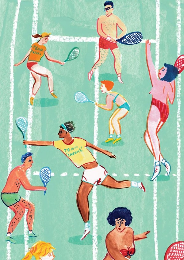 tennis sport Card 22463 created by Jayde Perkin