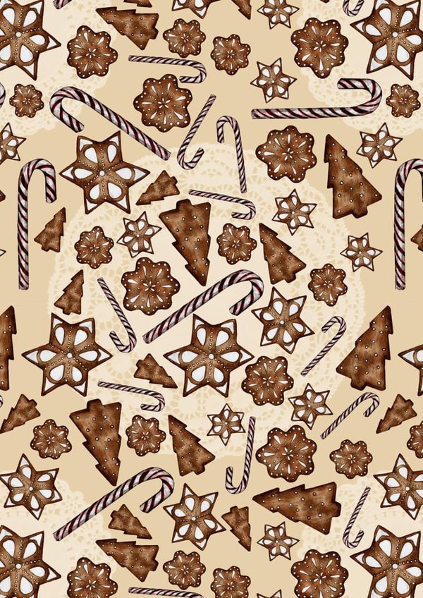 christmas lebkuchen Christmas Card 22665 created by Deborah Ballinger