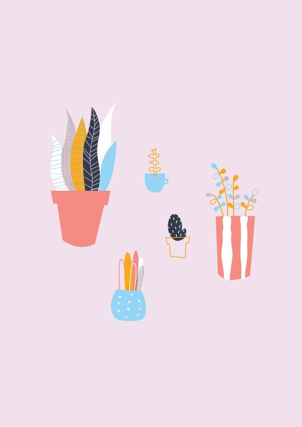 plants succulents Just because... Card 22769 created by Alisa Wismer