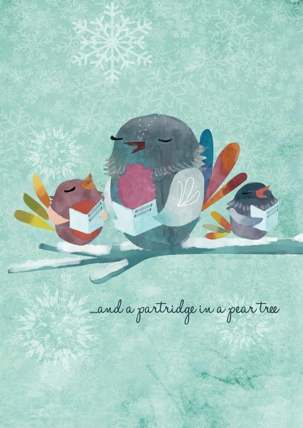 Christmas holidays Christmas Card 23006 created by Annie Wilkinson