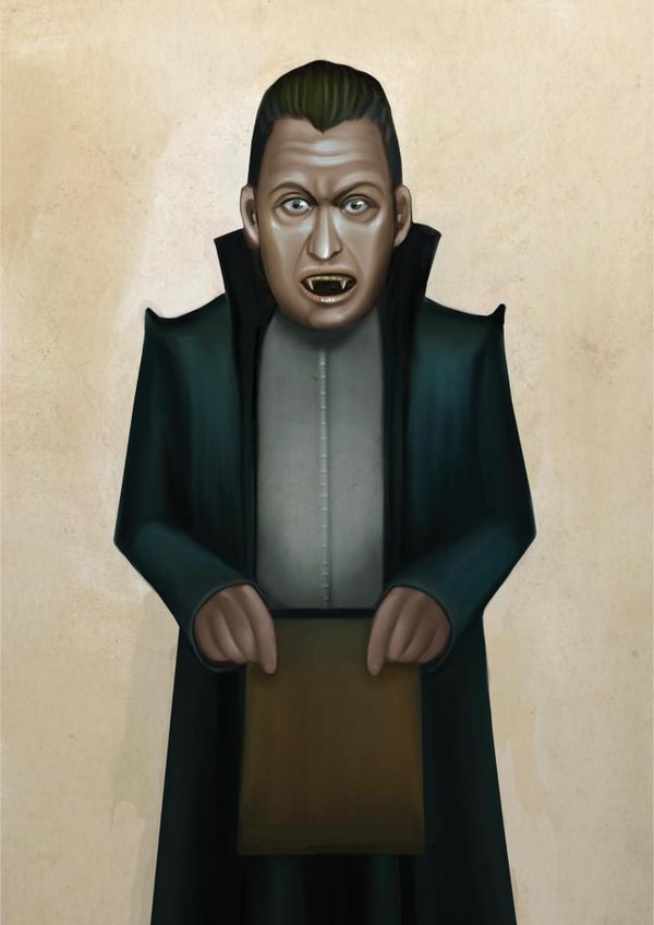 Halloween Dracula Card 23122 created by Jorge Mendez