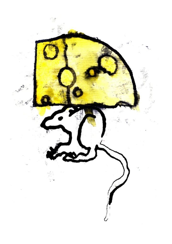 cheese mouse Card 22161 created by ARTDJG