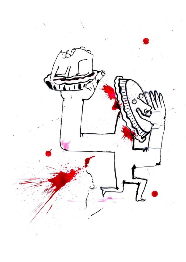 pie eating Card 22165 created by ARTDJG