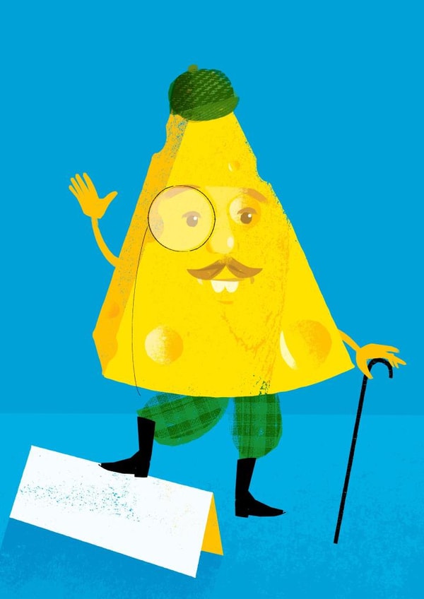 cheese man Card 23355 created by Jens Magnusson