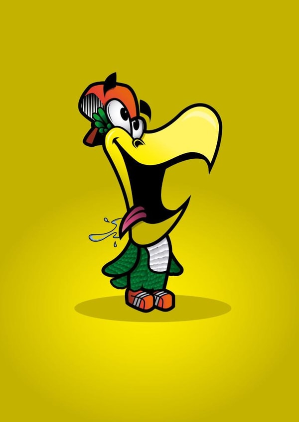 Eagle Cartoon Card 23406 created by Andres Mogollon