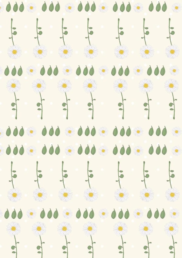 Daisy yellow Card 23512 created by Lucy McDonald