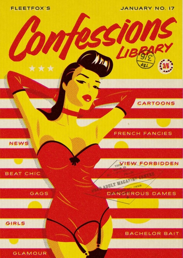 Confessions burlesque Card 23592 created by Rian Hughes