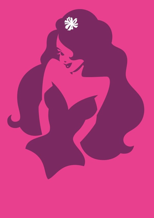 burlesque diva Card 23598 created by Rian Hughes