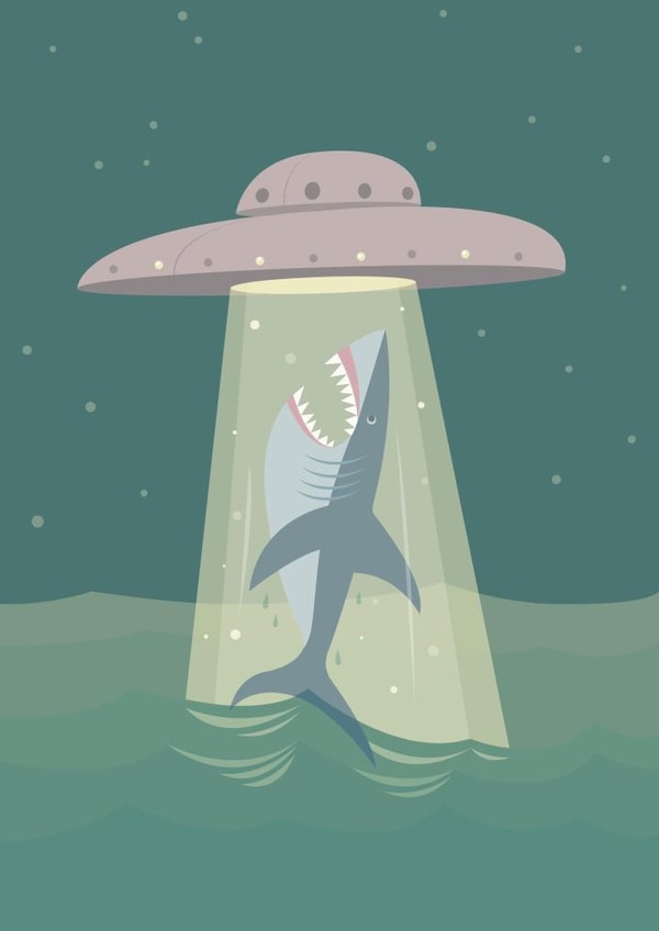 bad-luck alien Card 22176 created by Stef Rymenants