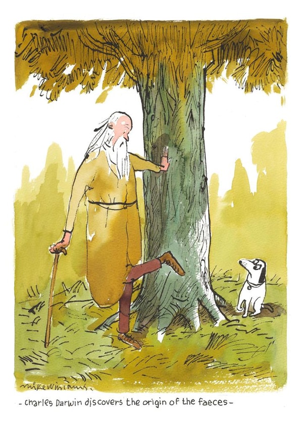 cartoon charles Humour Card 1319 created by Mike Williams