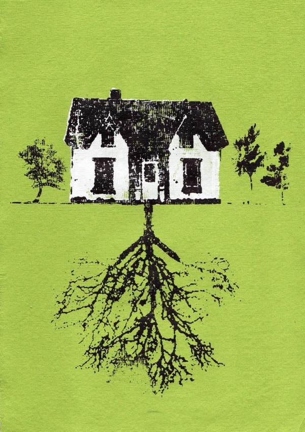 Pretty House New Home Card - Tree created by Katie Edwards