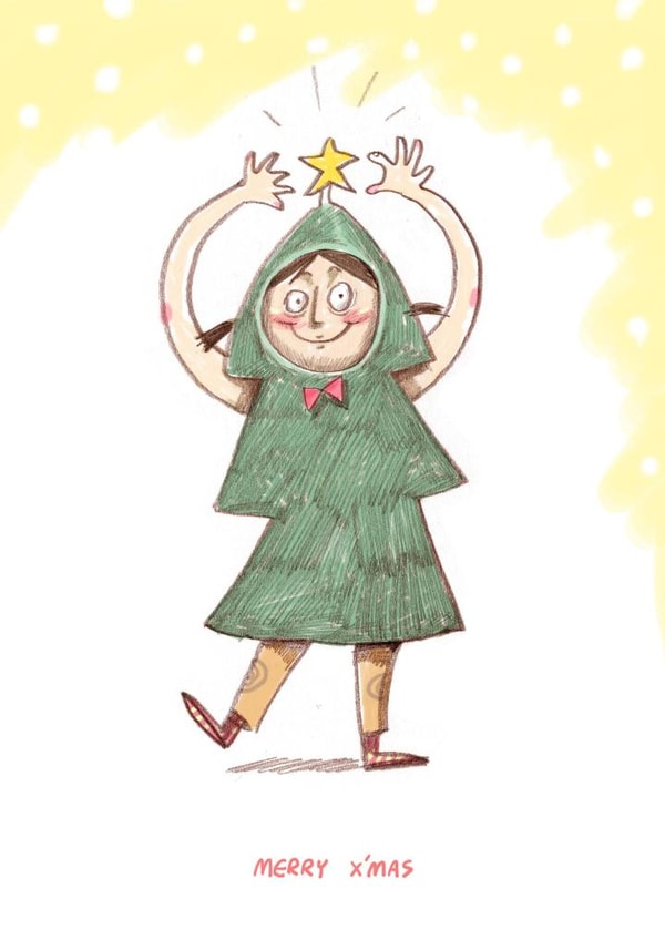 christmas xmas Christmas Card 22229 created by Jiayue Hu