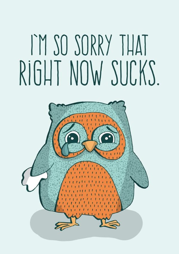 Owl Sympathy Card created by Tami Boyce