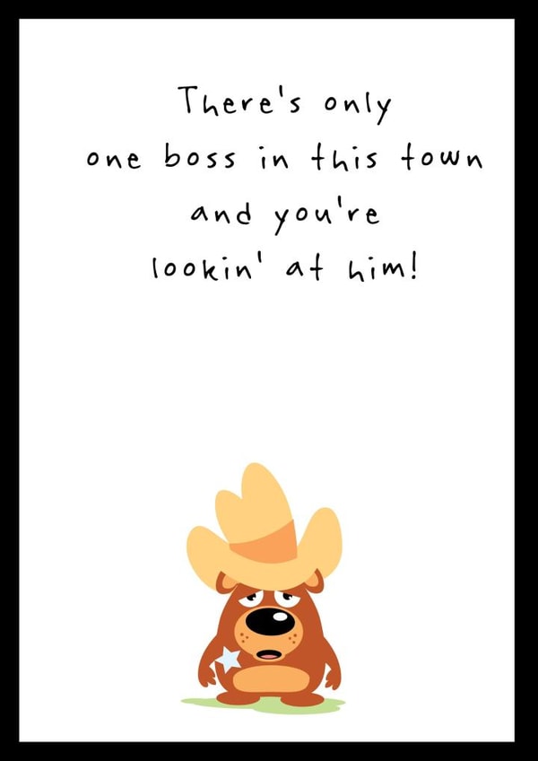 boss bear Card 24001 created by Nick Diggory