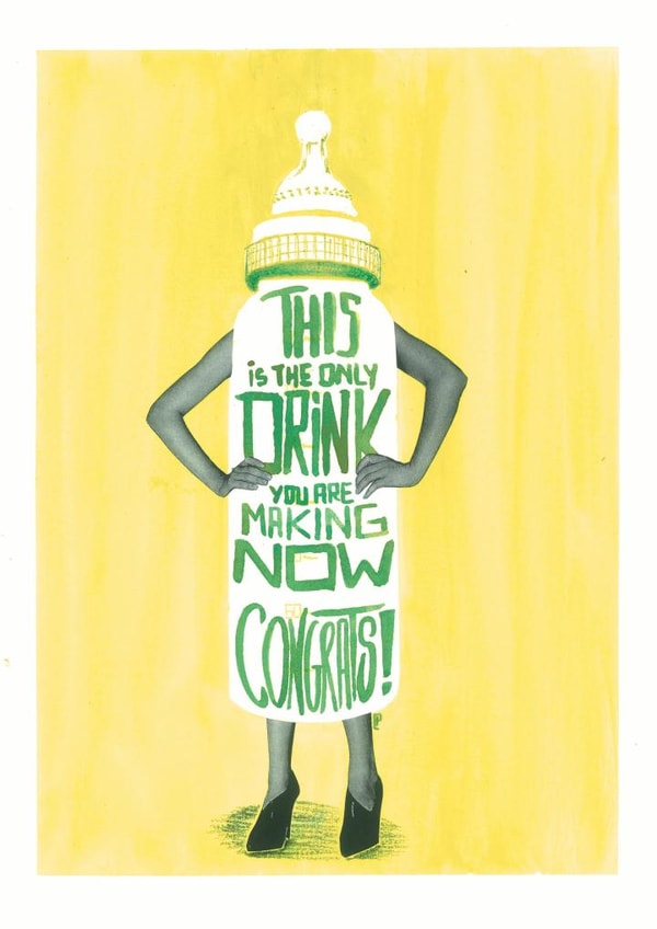 congratulations baby New Baby Card 23221 created by Tânia A. Cardoso