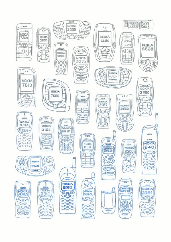 Nokia phone Card 23241 created by Tianju Duan