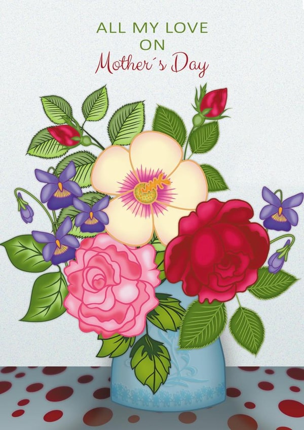 Mother's Day Mothers Day Card 24093 created by Lorraine Stylianou