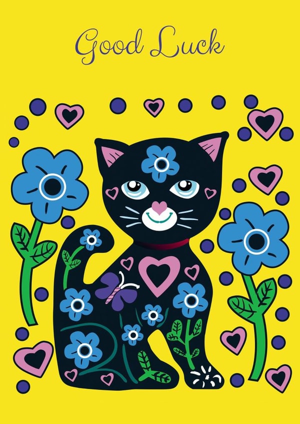 Good luck Good Luck Card 24106 created by Lorraine Stylianou